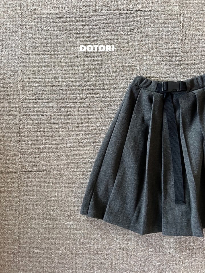 Dotori - Korean Children Fashion - #prettylittlegirls - Wrinkle Belt Long Skirt - 6