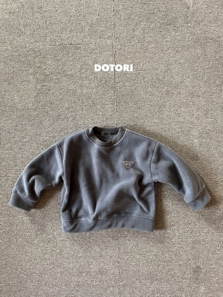 Dotori - Korean Children Fashion - #stylishchildhood - Lettering Sweatshirt - 5