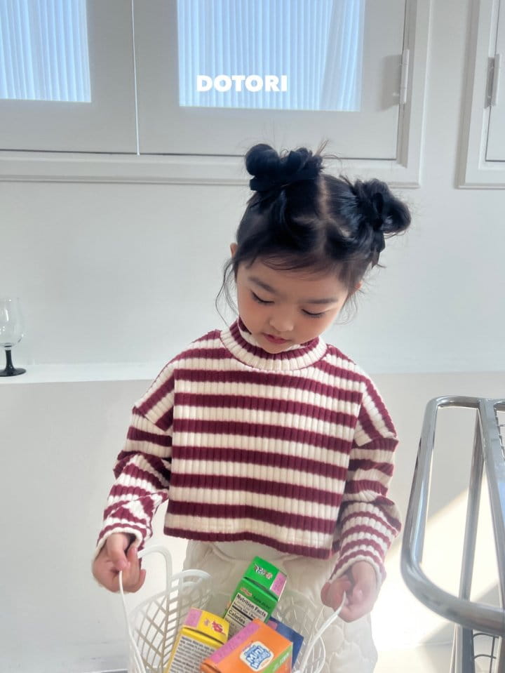 Dotori - Korean Children Fashion - #toddlerclothing - ST Crop Tee - 8
