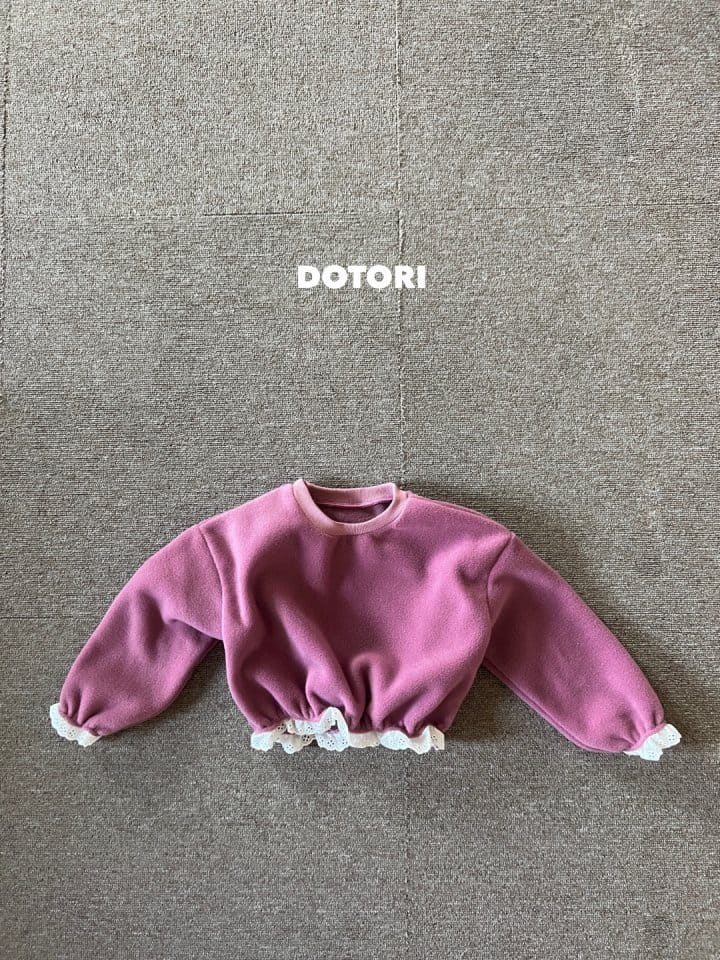 Dotori - Korean Children Fashion - #toddlerclothing - Lovely Fleece Sweatshirt - 7