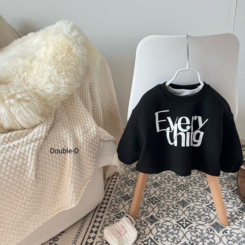 Doubled - Korean Children Fashion - #toddlerclothing - Ev Crop Sweatshirt - 9