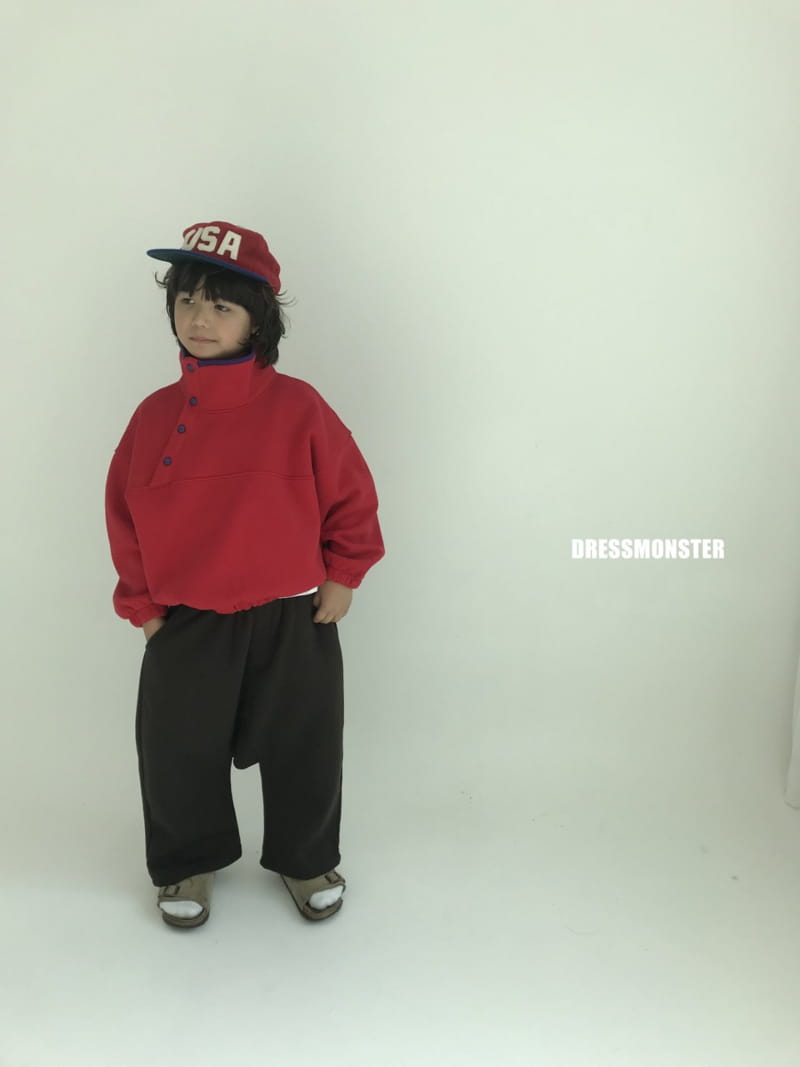 Dress Monster - Korean Junior Fashion - #childofig - Famer Pants - 2