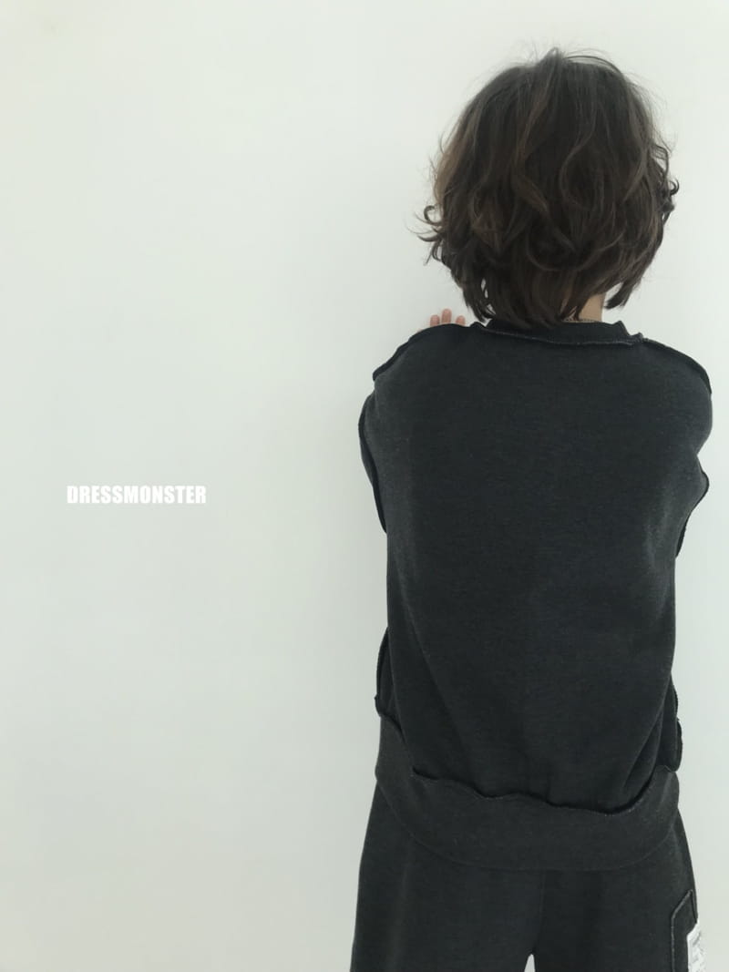 Dress Monster - Korean Junior Fashion - #childofig - Revers Sweatshirt - 11