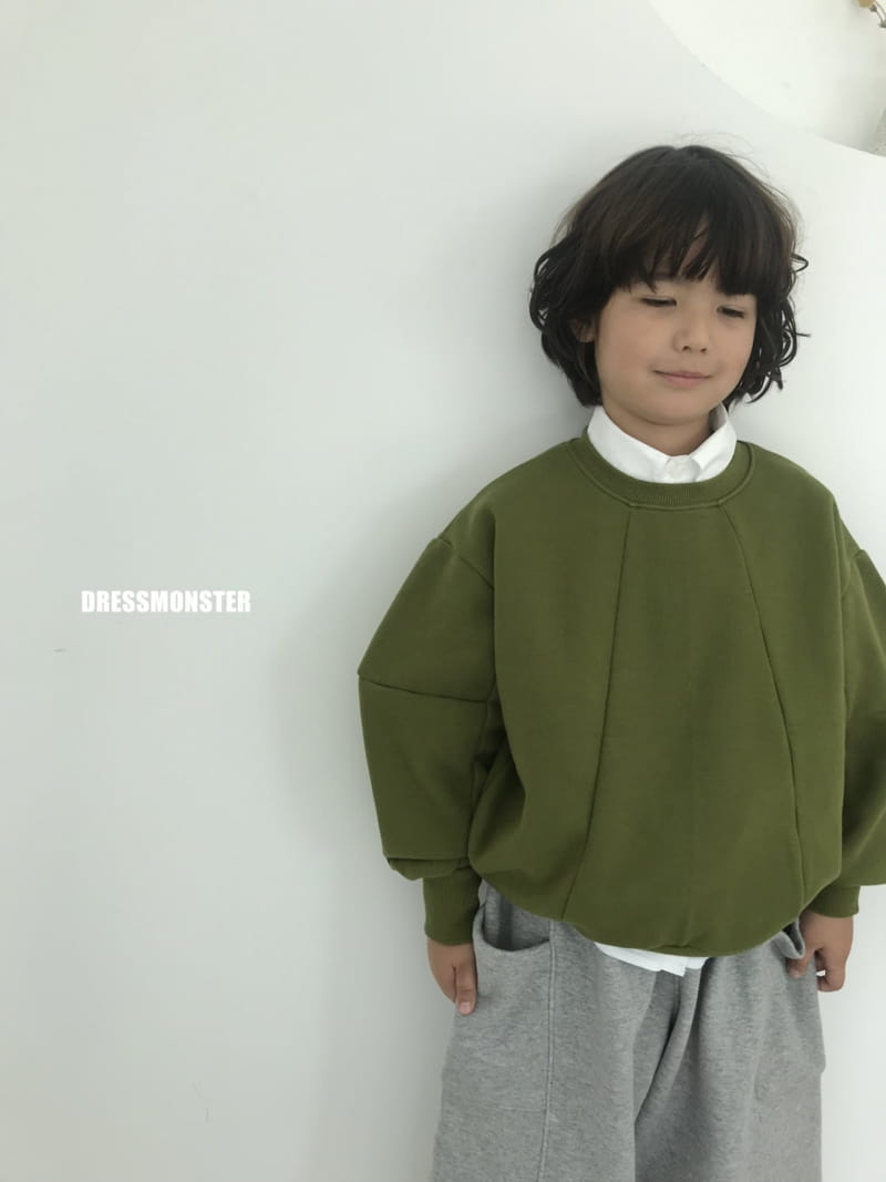Dress Monster - Korean Junior Fashion - #discoveringself - Section Sweatshirt - 2