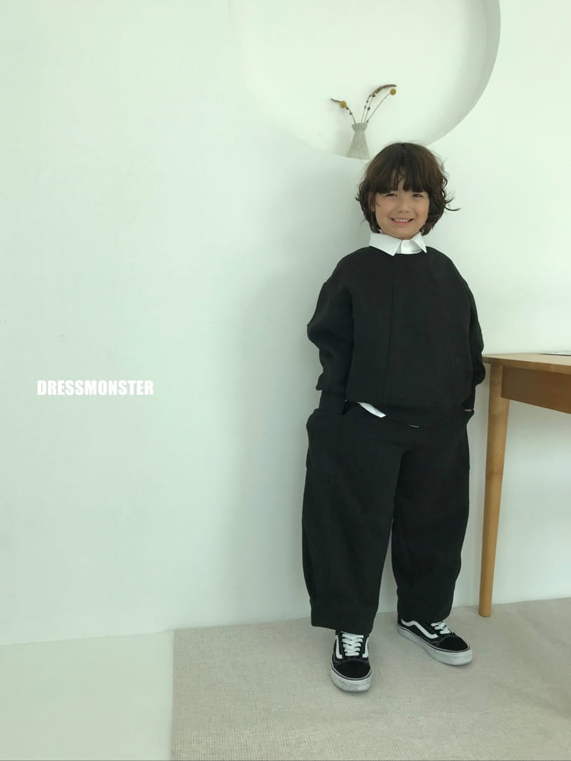 Dress Monster - Korean Junior Fashion - #kidsshorts - Section Pants - 5