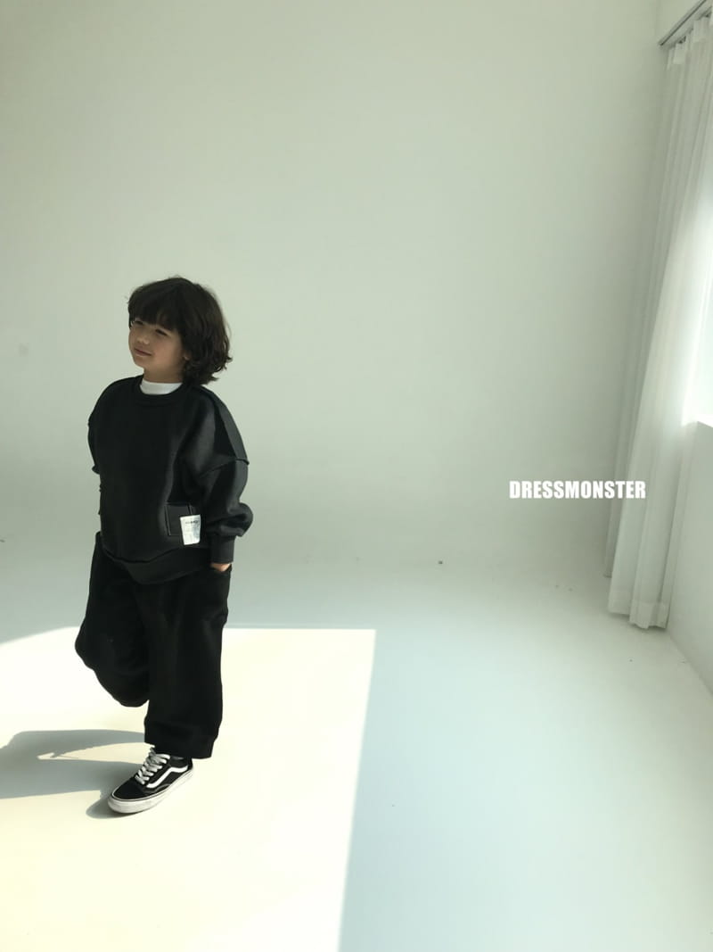 Dress Monster - Korean Junior Fashion - #kidsshorts - Revers Sweatshirt - 3