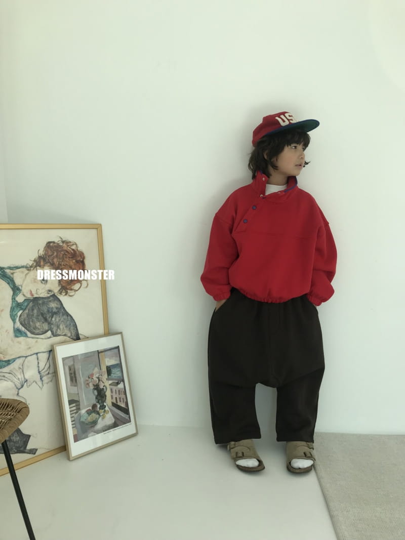 Dress Monster - Korean Junior Fashion - #kidsstore - Famer Pants - 8