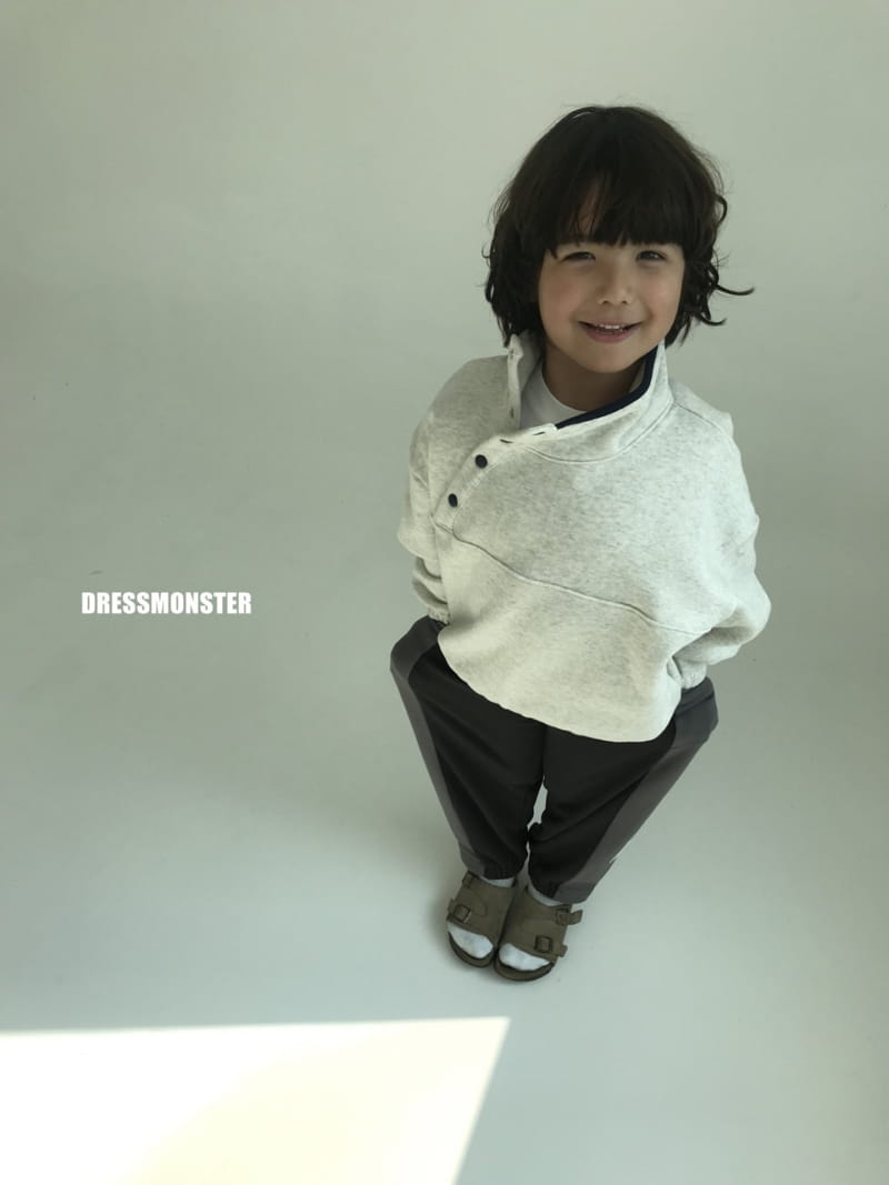 Dress Monster - Korean Junior Fashion - #kidzfashiontrend - Sasun Snap Sweatshirt - 10