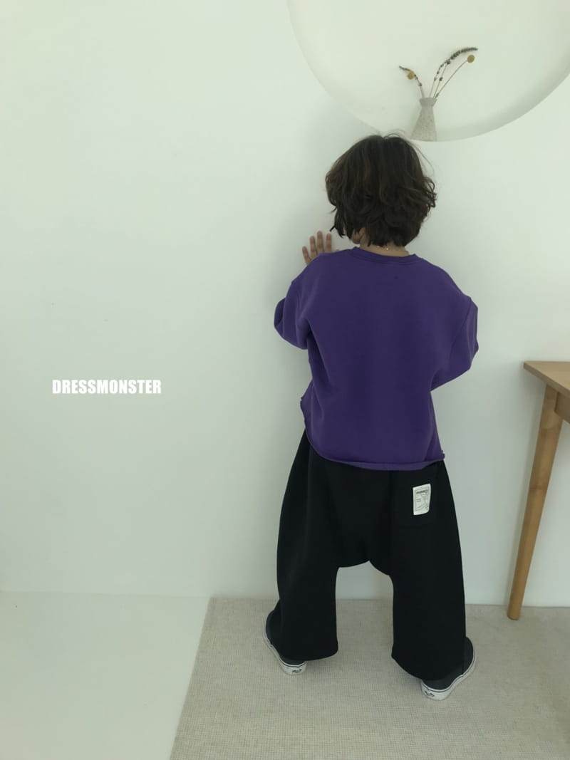 Dress Monster - Korean Junior Fashion - #kidsstore - Over Cut Sweatshirt - 4
