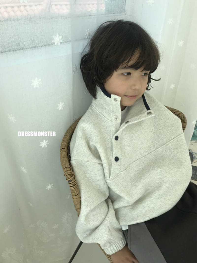 Dress Monster - Korean Junior Fashion - #littlefashionista - Sasun Snap Sweatshirt - 12