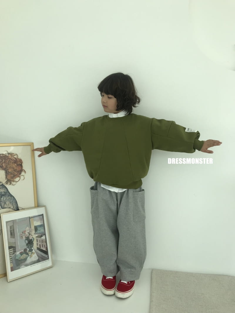 Dress Monster - Korean Junior Fashion - #magicofchildhood - Section Sweatshirt - 9