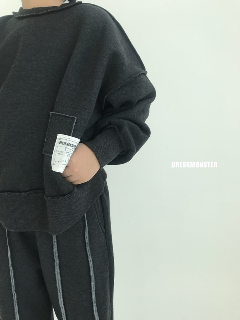Dress Monster - Korean Junior Fashion - #minifashionista - Revers Sweatshirt - 9