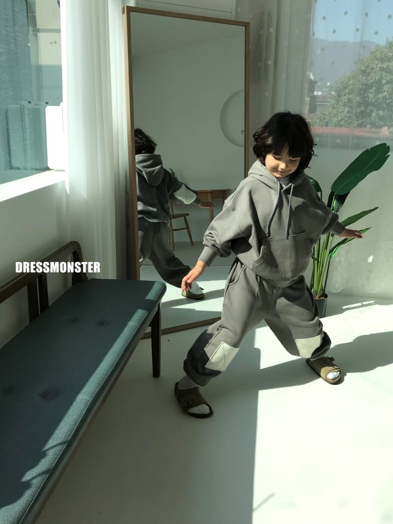Dress Monster - Korean Junior Fashion - #minifashionista - Dungarees Set - 6