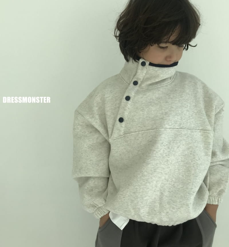 Dress Monster - Korean Junior Fashion - #toddlerclothing - Sasun Snap Sweatshirt