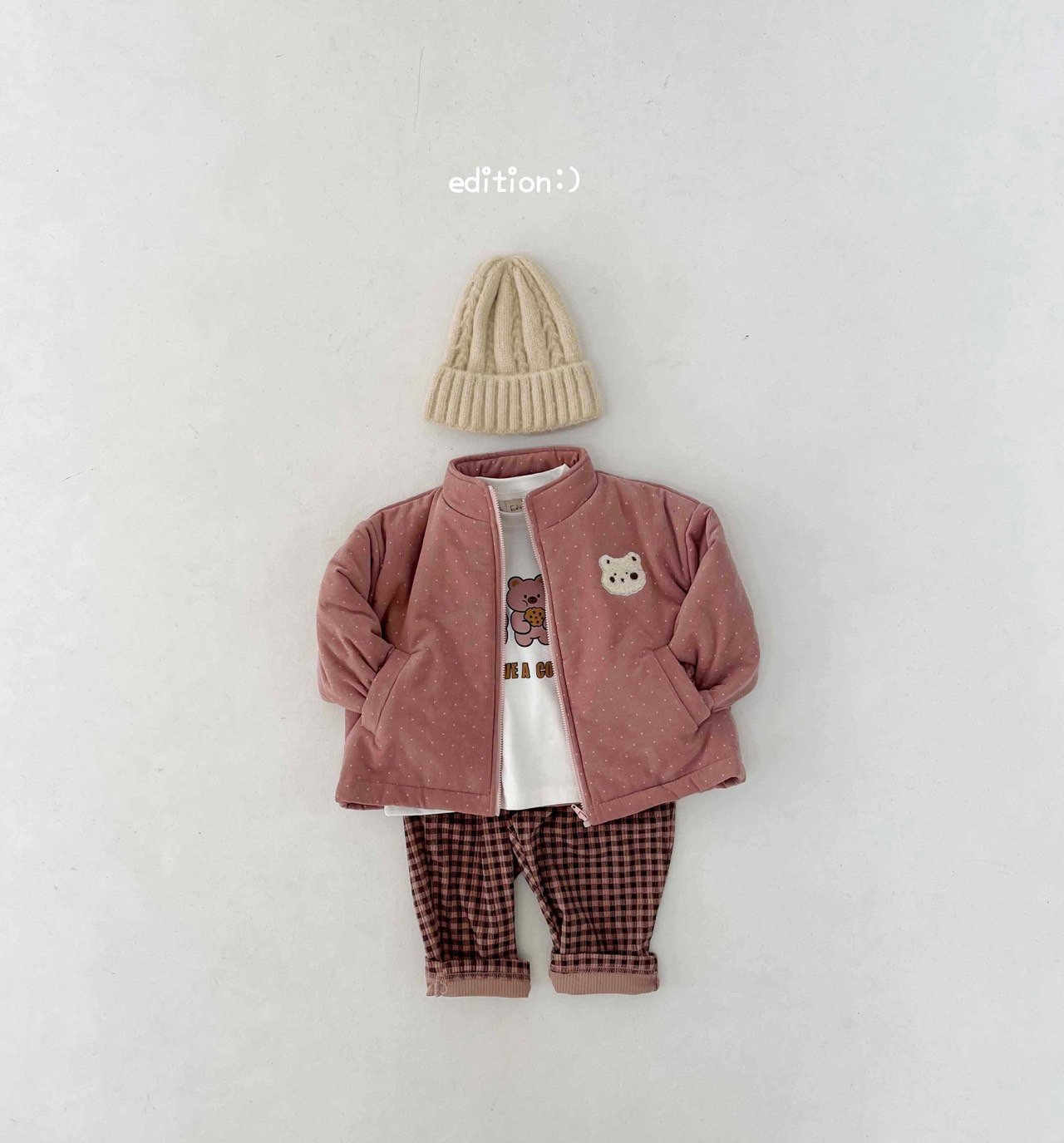 Edition - Korean Children Fashion - #Kfashion4kids - Rib Padding Jacket - 6