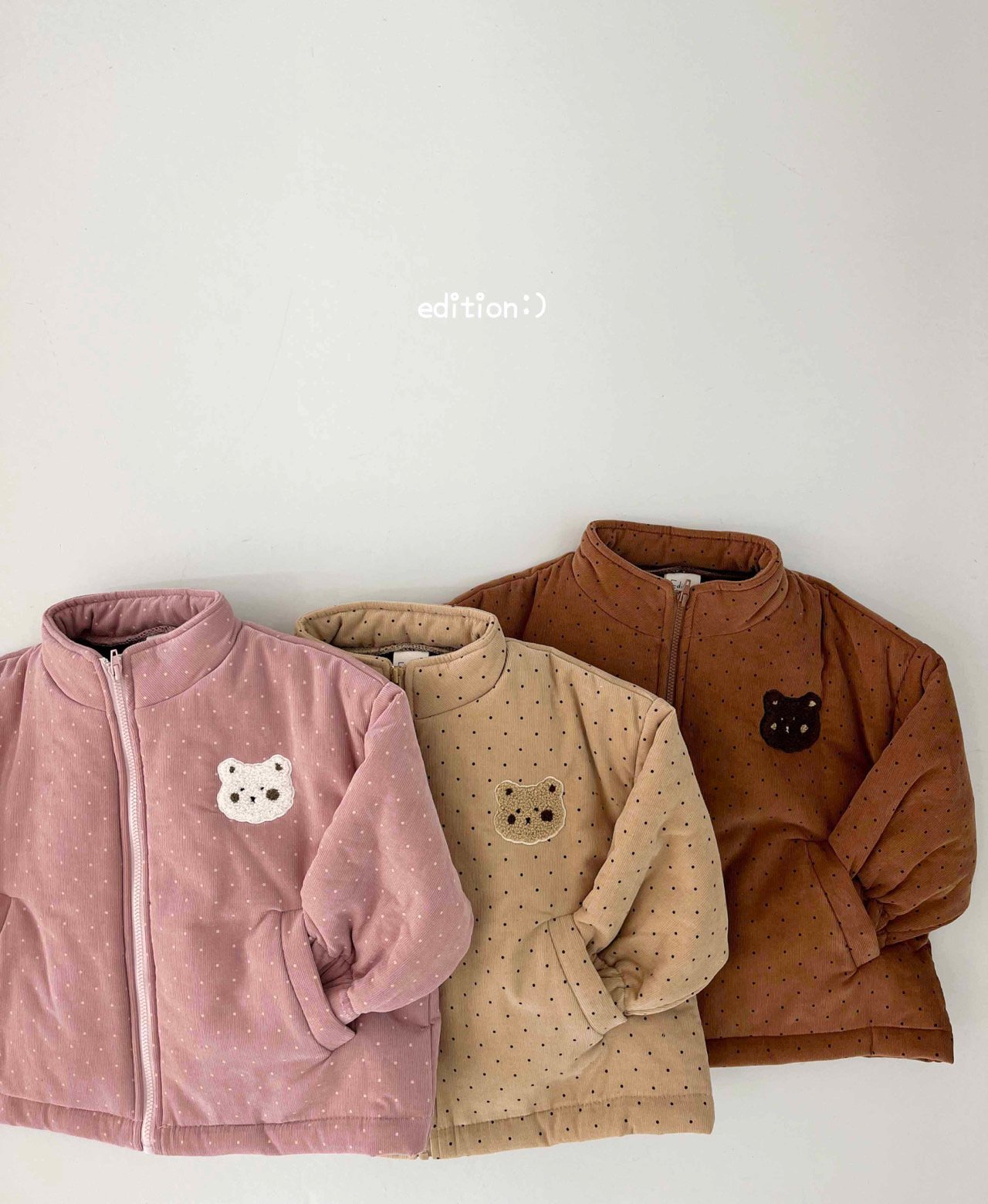 Edition - Korean Children Fashion - #kidsshorts - Rib Padding Jacket - 3