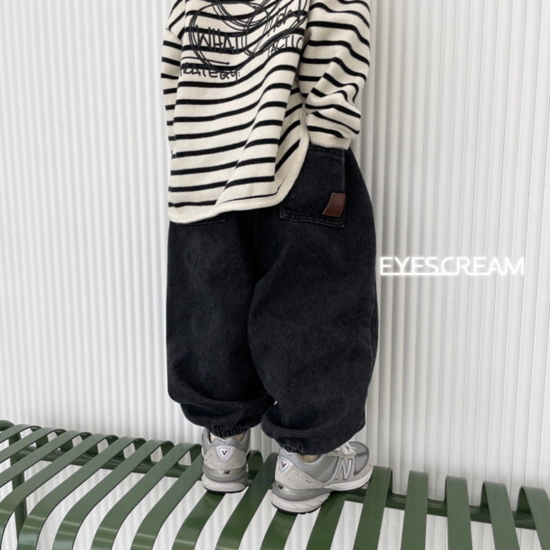 Eyescream - Korean Children Fashion - #childofig - Balloon Blackblue Pants - 9