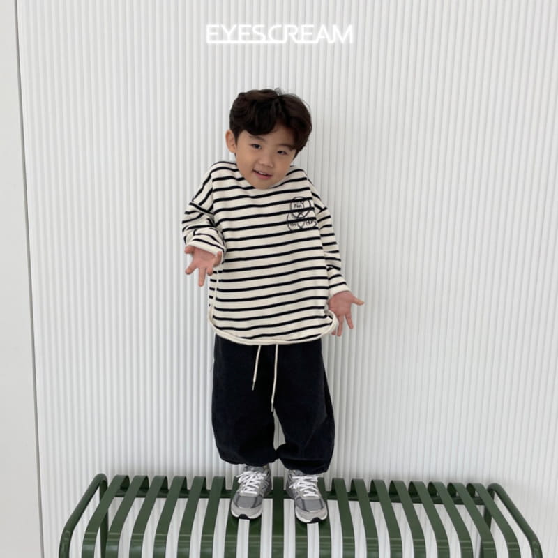 Eyescream - Korean Children Fashion - #littlefashionista - Balloon Blackblue Pants - 2