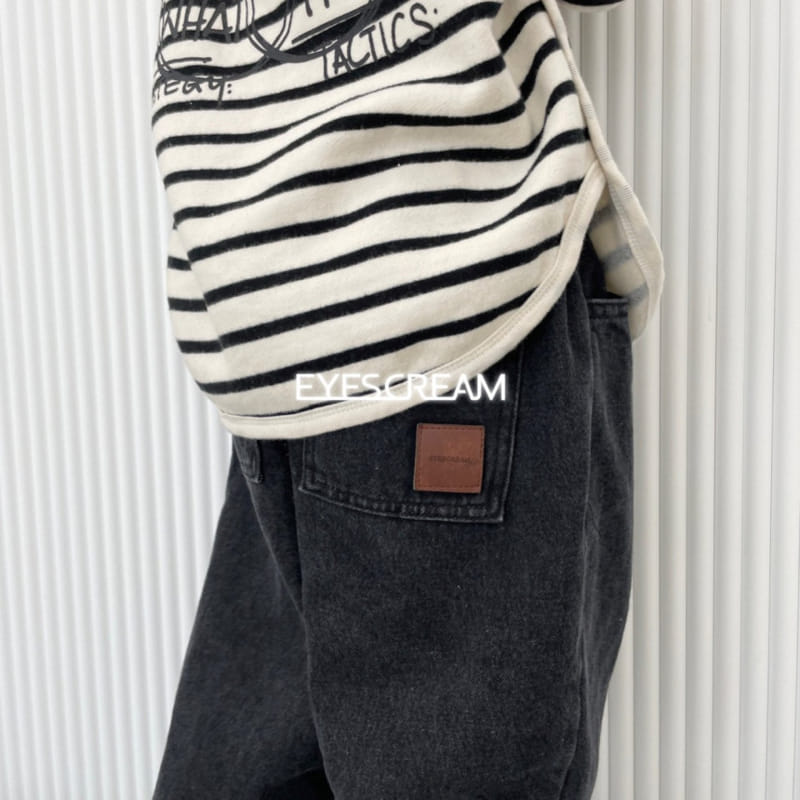Eyescream - Korean Children Fashion - #todddlerfashion - Balloon Blackblue Pants - 6