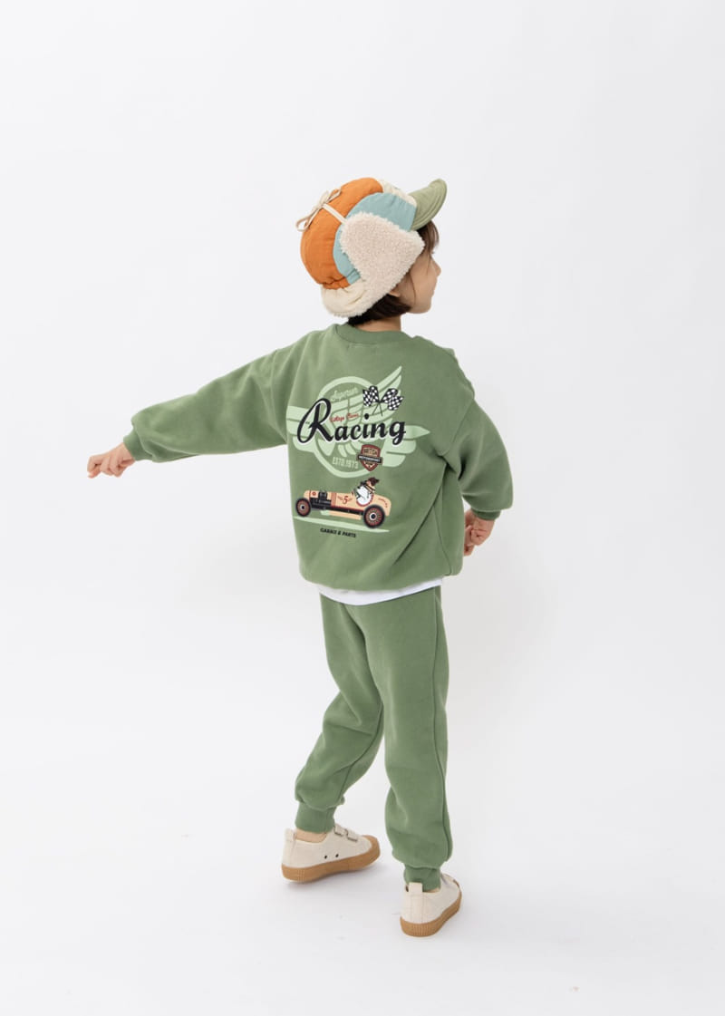 Fashion King - Korean Children Fashion - #childofig - Turtleneck Lacing Top Bottom Set - 3