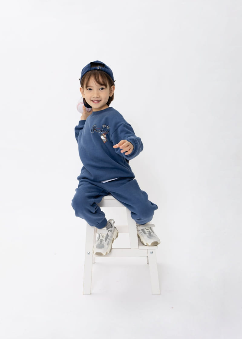 Fashion King - Korean Children Fashion - #fashionkids - Turtleneck Lacing Top Bottom Set - 7