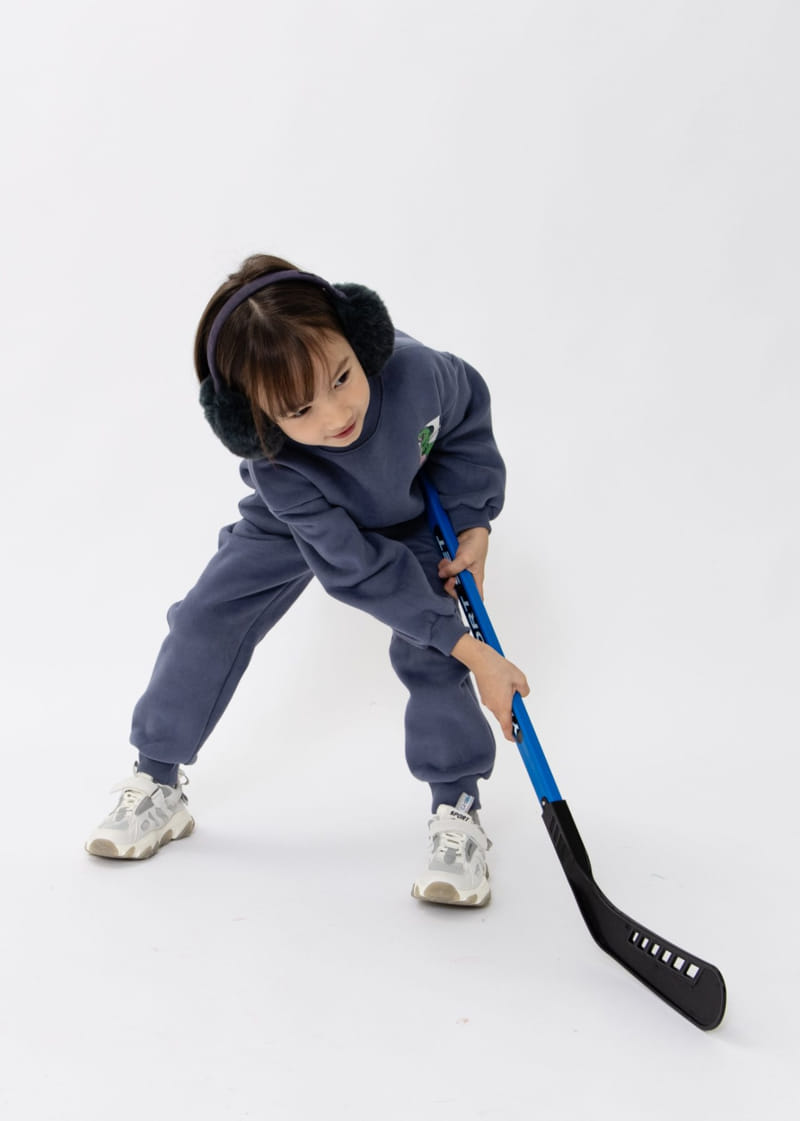 Fashion King - Korean Children Fashion - #kidsshorts - Hockey Dino Top Bottom Set - 7