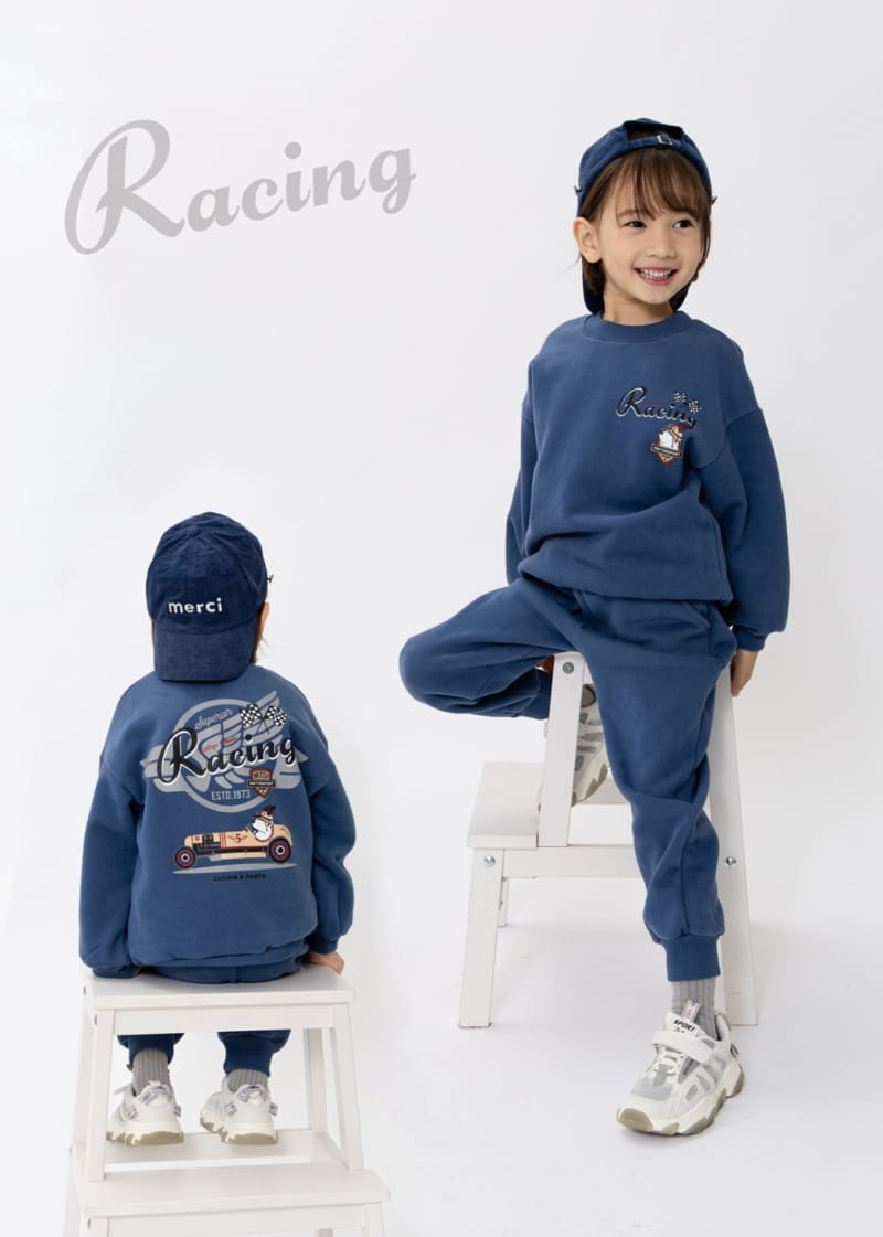 Fashion King - Korean Children Fashion - #toddlerclothing - Turtleneck Lacing Top Bottom Set
