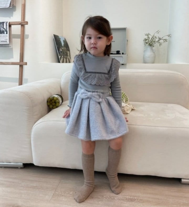 Flower J - Korean Baby Fashion - #babyclothing - Mischa Lace Tee - 4
