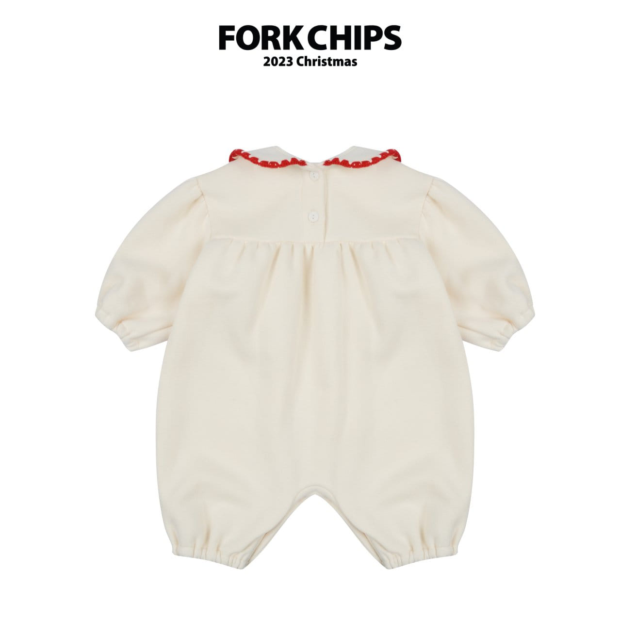 Fork Chips - Korean Baby Fashion - #babyoutfit - Tree Bear Body Suit