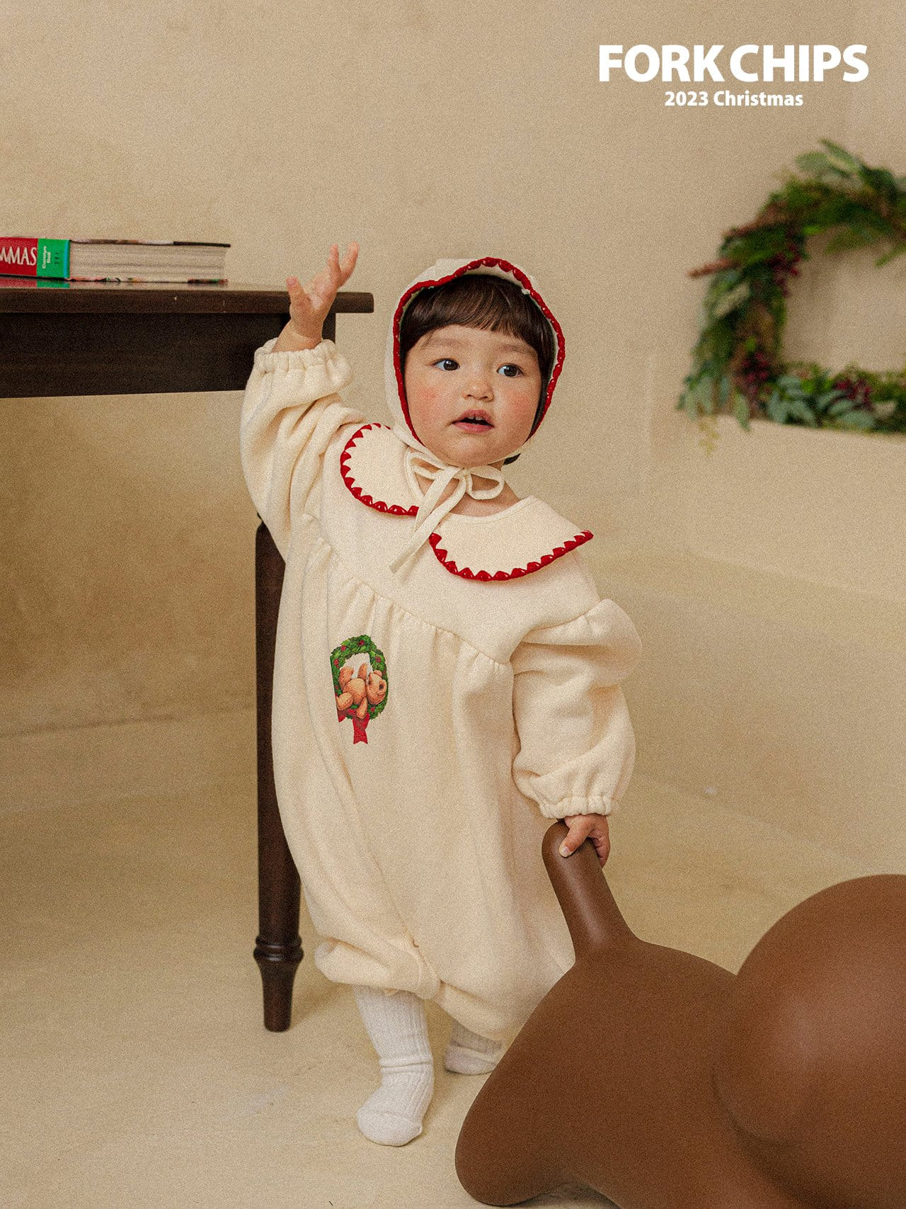 Fork Chips - Korean Baby Fashion - #onlinebabyshop - Tree Bonnet - 6