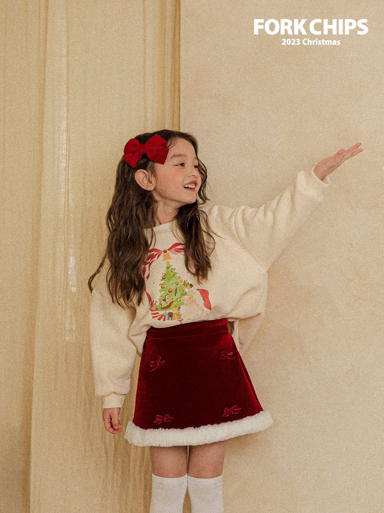 Fork Chips - Korean Children Fashion - #childrensboutique - Snow Ball Sweatshirt - 6