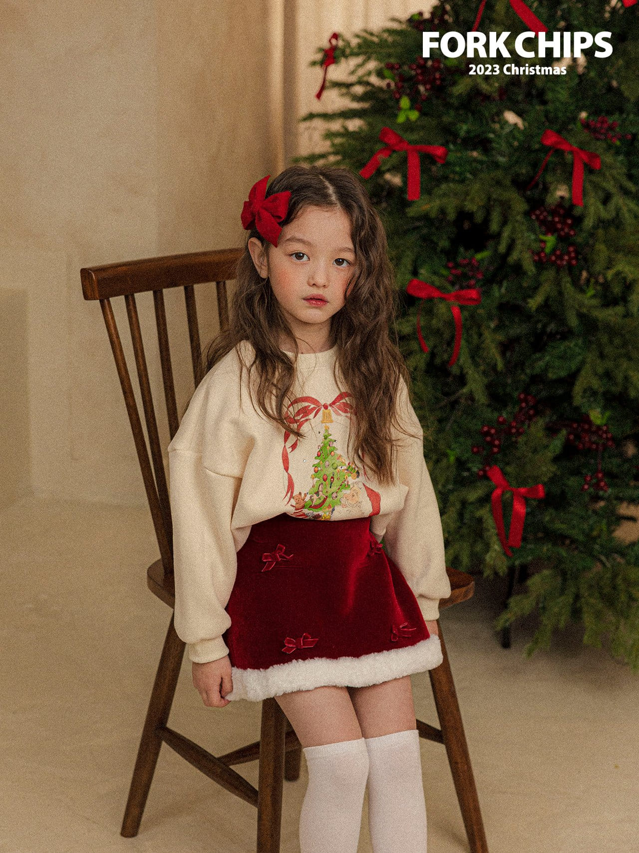 Fork Chips - Korean Children Fashion - #designkidswear - Snow Ball Sweatshirt - 7