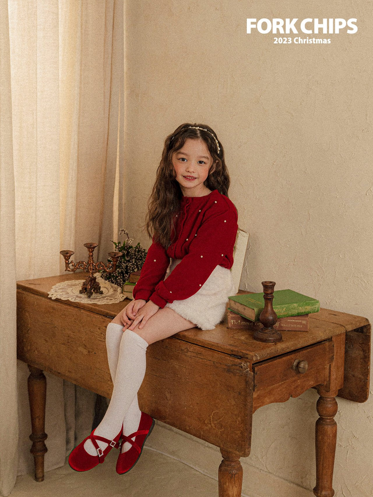 Fork Chips - Korean Children Fashion - #kidsshorts - Whiteness Skirt - 11