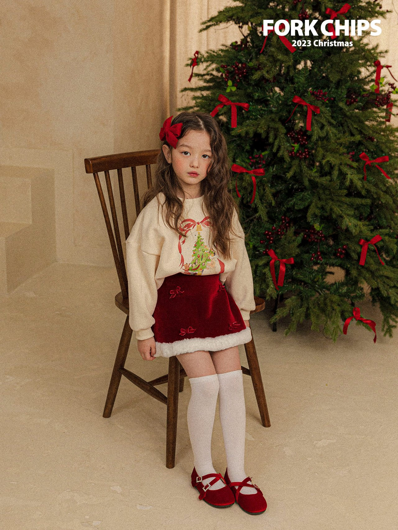 Fork Chips - Korean Children Fashion - #kidsshorts - Snow Ball Sweatshirt - 10