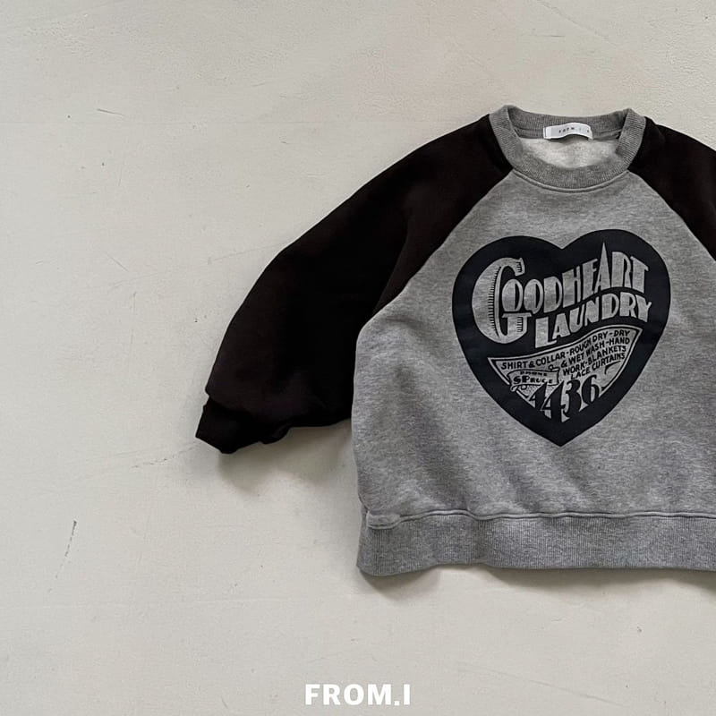 From I - Korean Children Fashion - #childofig - Heart Sweatshirt - 12
