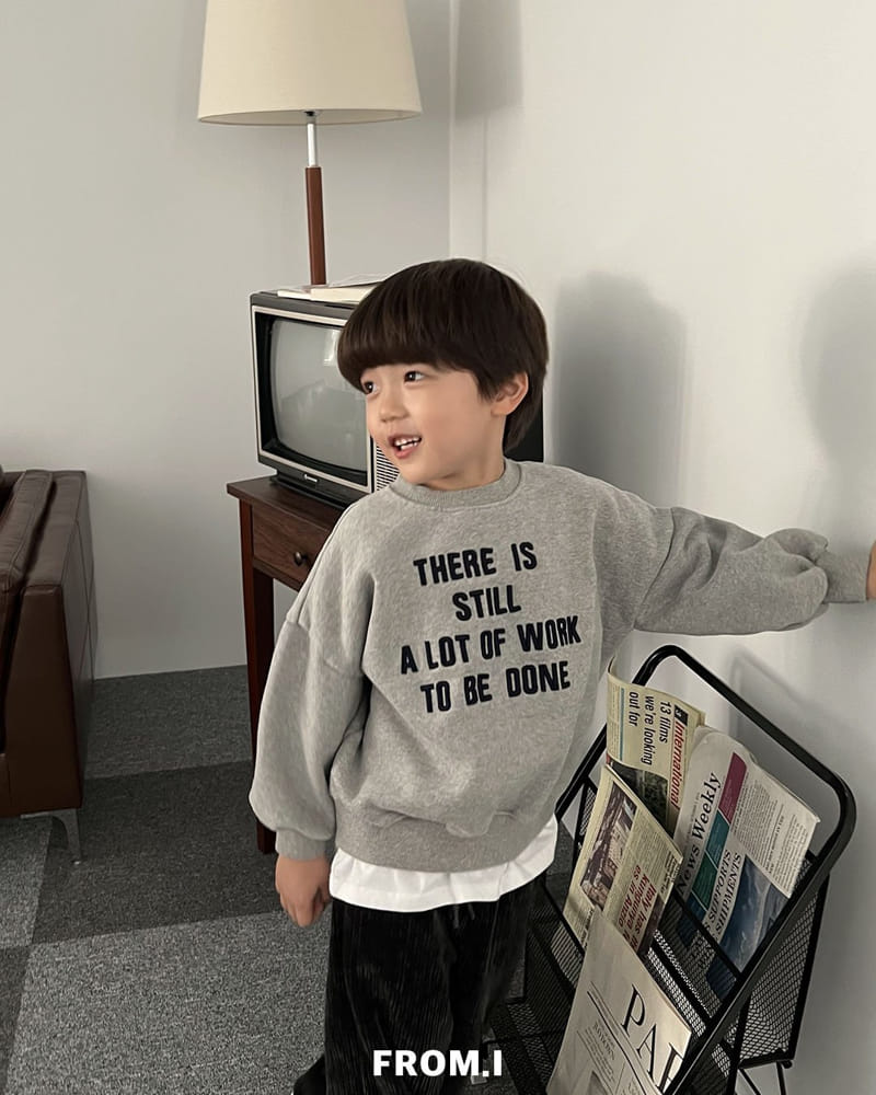 From I - Korean Children Fashion - #childofig - Dear Sweatshirt - 9