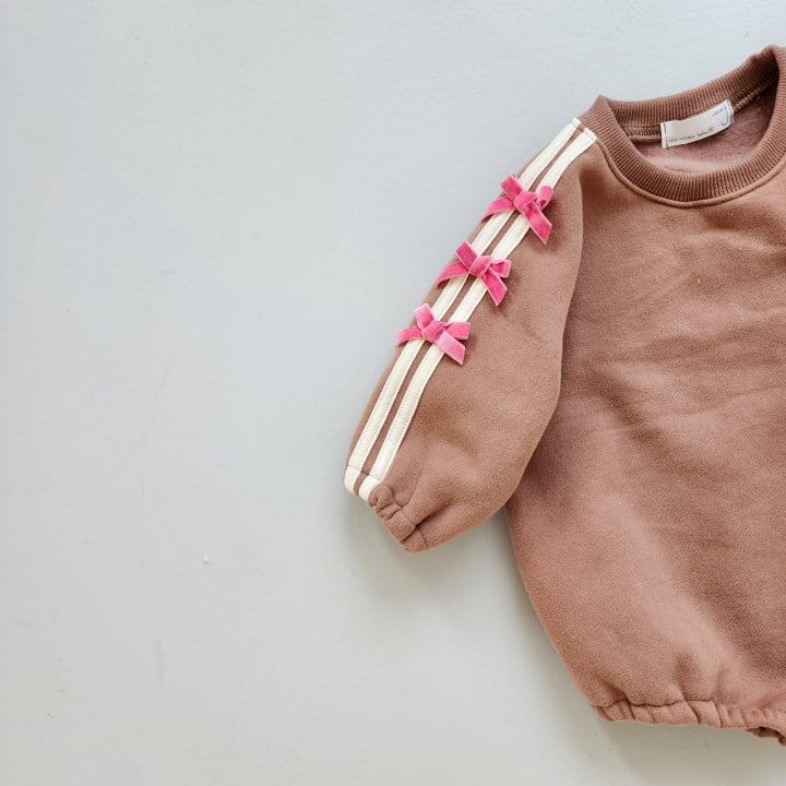 From J - Korean Baby Fashion - #babyboutiqueclothing - Mini Ribbon Fleece Bodysuit - 8