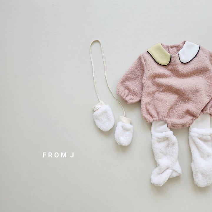 From J - Korean Baby Fashion - #babyfever - Poodle Color Bodysuit - 6