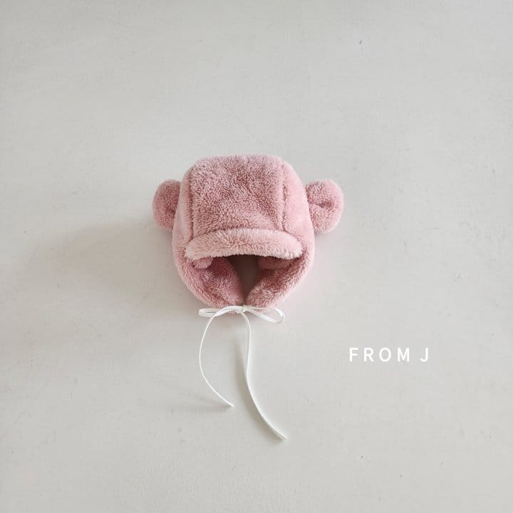 From J - Korean Baby Fashion - #babygirlfashion - Ears Fluffy Hat - 3