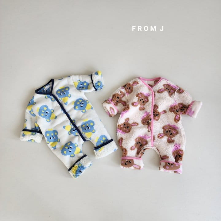 From J - Korean Baby Fashion - #babyoutfit - Bbogle Dumble Bodysuit - 2
