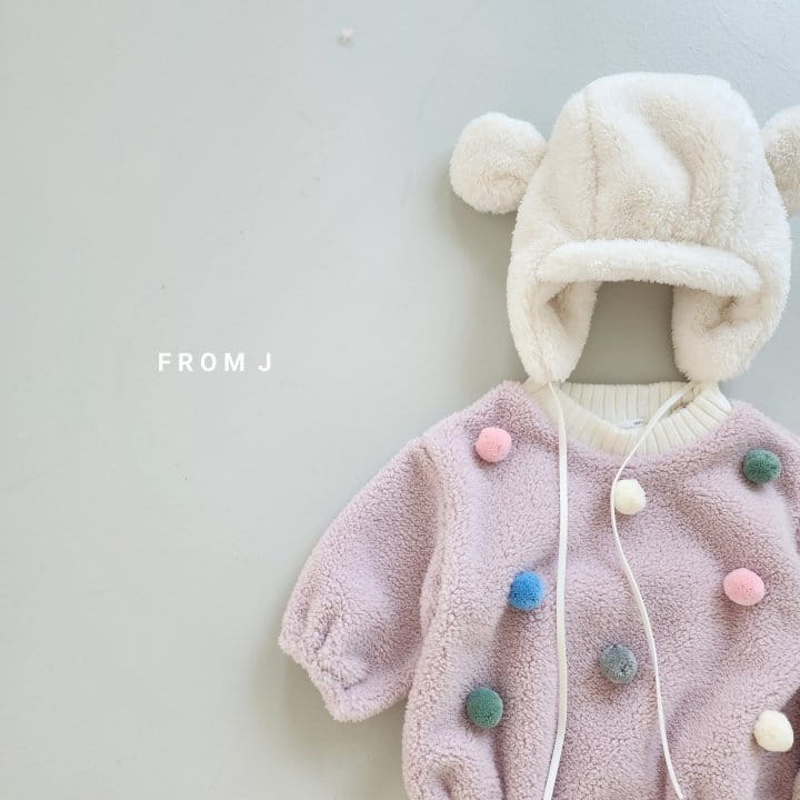 From J - Korean Baby Fashion - #babywear - Ears Fluffy Hat - 9