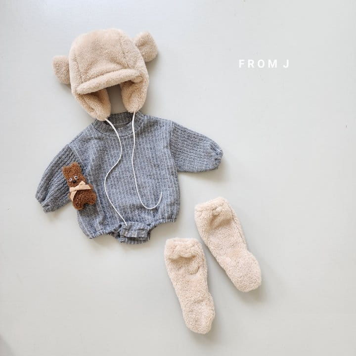 From J - Korean Baby Fashion - #onlinebabyshop - Ears Fluffy Hat - 11