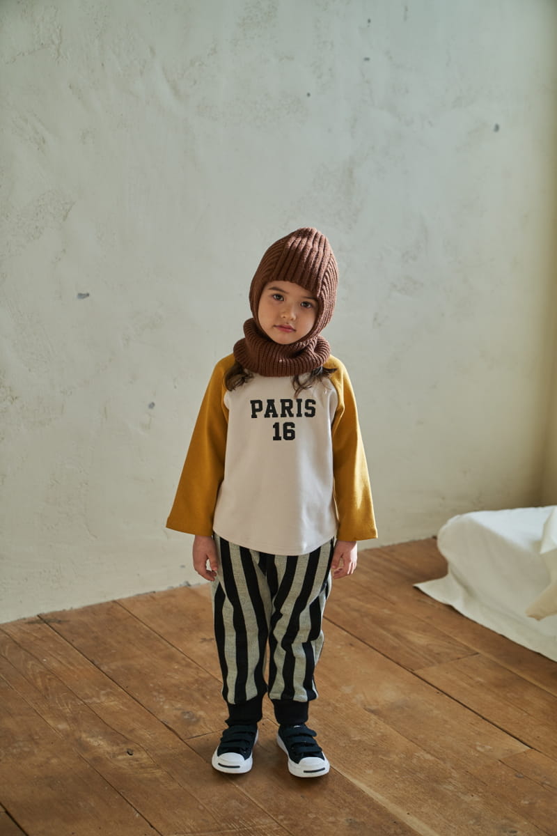 Green Tomato - Korean Children Fashion - #childofig - Paris Raglan Tee - 9