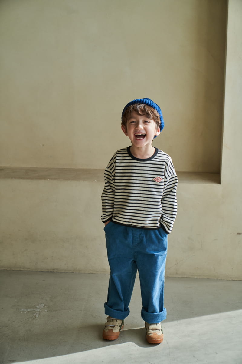 Green Tomato - Korean Children Fashion - #discoveringself - Rib Straight Pants - 6