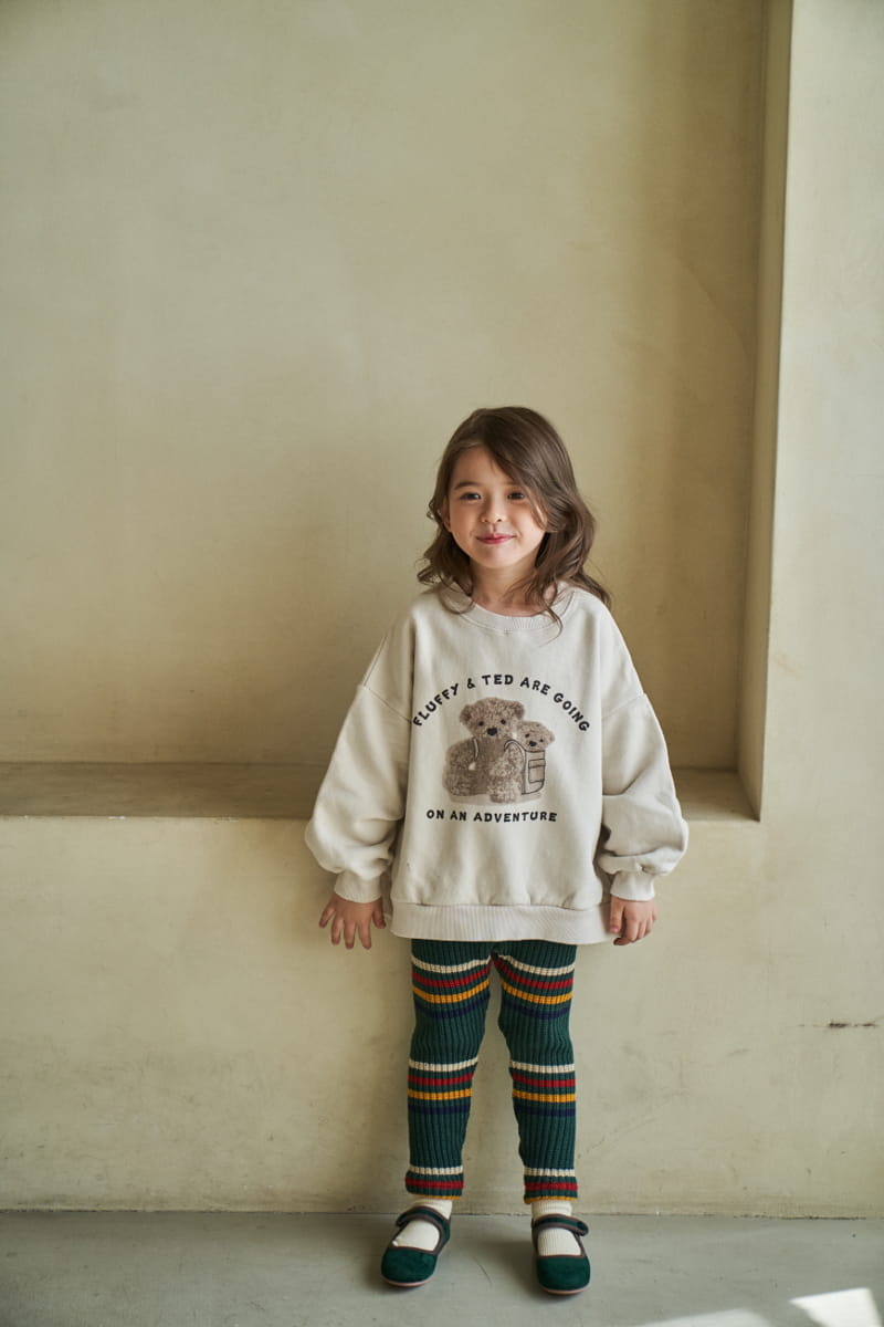 Green Tomato - Korean Children Fashion - #minifashionista - Teddy Tee - 3