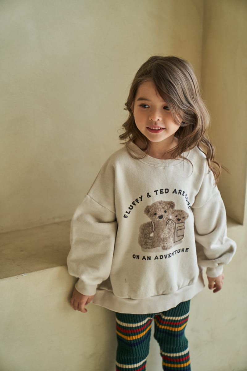 Green Tomato - Korean Children Fashion - #minifashionista - Teddy Tee - 4