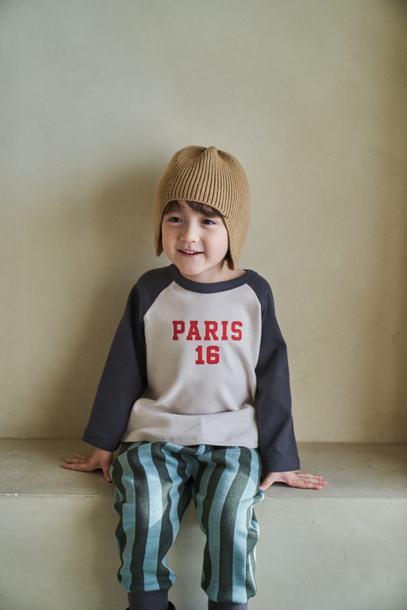 Green Tomato - Korean Children Fashion - #stylishchildhood - Paris Raglan Tee - 8