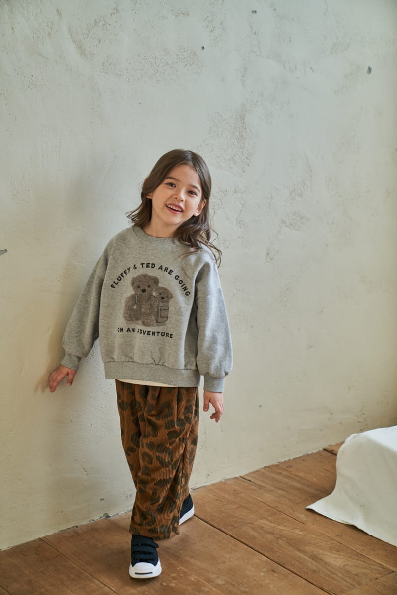 Green Tomato - Korean Children Fashion - #toddlerclothing - Teddy Tee - 6