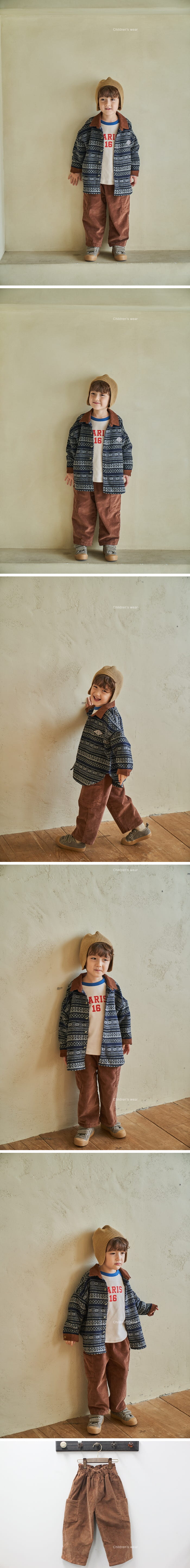 Green Tomato - Korean Children Fashion - #toddlerclothing - Pocket Wrinkle Pants