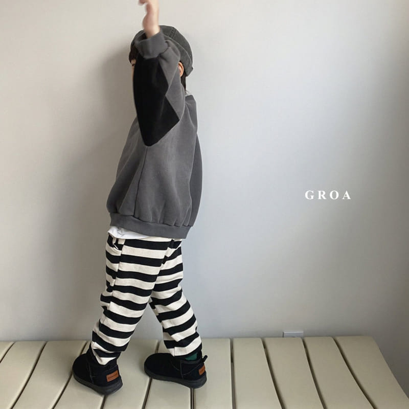 Groa - Korean Children Fashion - #Kfashion4kids - Color Sweatshirt